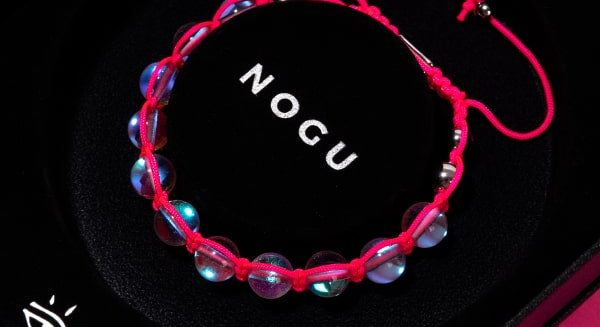GALAXY GLASS MACRAME BRACELETS