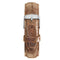 Victoria Park - Designer Watch Timepiece in Silver with Brown Alligator Style Genuine Leather and Baton Style Face - Strap