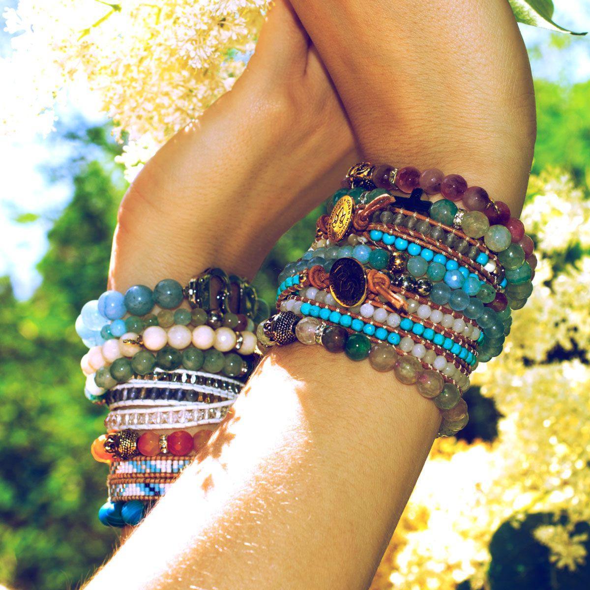 Pistachio Daydream Stone Lotus Wrap