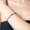 September | Sapphire Crystal Birthstone | Silver | Crystal Heart Bracelet