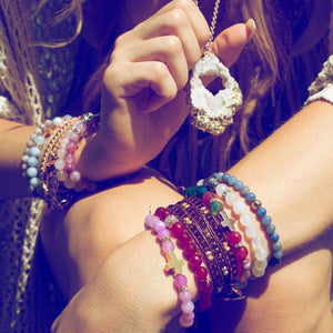 White as Winter Crystal Druzy Necklace