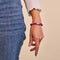 Shocking Pink | Himalayan Glass Bead Bracelet