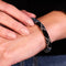Navajo Smoke | Himalayan Glass Bead Bracelet