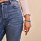 Sky Blue | Himalayan Glass Bead Bracelet