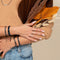 Serpentine | Blue Hematite x Gunmetal | Wave Bracelet