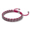 Hippo Links | Mini Kismet Bracelet | Fuchsia x Silver