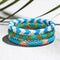 Peachy Sky | Himalayan Glass Bead Bracelet