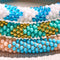 Peachy Sky | Himalayan Glass Bead Bracelet