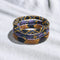 Golden Firework | Himalayan Glass Bead Bracelet