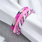 Shocking Pink | Himalayan Glass Bead Bracelet