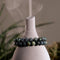 Teal Oceanic Jasper | Gunmetal | Lava Rock Diffuser Bracelet