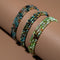 Blue Jade | .925 Sterling Silver | Gemstone Wrap