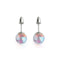 Rainbow Supernova | .925 Sterling Silver | Galaxy Glass Stud Earrings