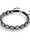 Black | Grey | Silver | Mermaid Glass Charmballa Bracelet | Mens