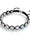 Black | Rainbow White | Silver | Mermaid Glass Charmballa Bracelet | Mens