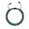 Teal Oceanic Jasper | Gunmetal | Lava Rock Diffuser Bracelet