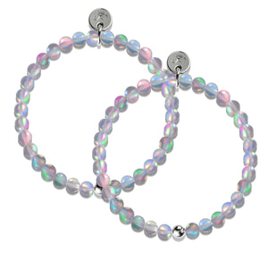 Grey | Twin .925 Sterling Silver Mermaid Glass Gift Set