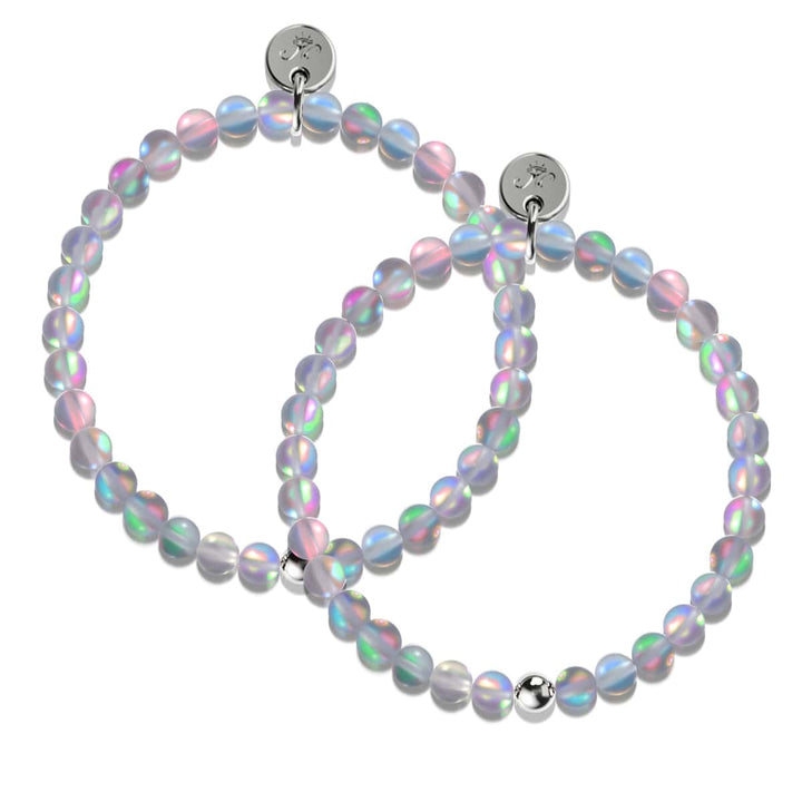 Grey | Twin .925 Sterling Silver Mermaid Glass Gift Set