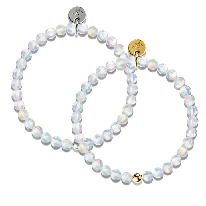 Rainbow Supernova | .925 Sterling Silver and Gold Vermeil Galaxy Glass Gift Set