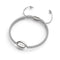 Cowrie Shell White Macrame Bracelet | .925 Sterling Silver