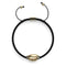 Cowrie Shell Black Macrame Bracelet | .925 Sterling Silver Gold Vermeil