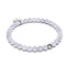 Frozen | .925 Sterling Silver | Glitter Glass Bead Bracelet