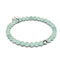 Mint | .925 Sterling Silver | Glitter Glass Bead Bracelet