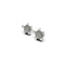 Tortuga | 18k White Gold Vermeil | .925 Sterling Silver | Cubic Zirconia Crystal Sea Turtle Earrings