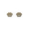 Paw | 18k Gold Vermeil | .925 Sterling Silver | Cubic Zirconia Crystal Pup Print Earrings