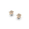 Tortuga | 18k Rose Gold Vermeil | .925 Sterling Silver | Cubic Zirconia Crystal Sea Turtle Earrings