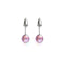 Pink Nebula | .925 Sterling Silver | Galaxy Glass Mini Stud Earrings