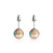 Champagne Supernova | .925 Sterling Silver | Galaxy Glass Stud Earrings