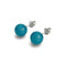 Aquamarine | .925 Sterling Silver | Stone Stud Earrings