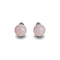 Rose Quartz | .925 Sterling Silver | Stone Stud Earrings