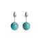 Turquoise | .925 Sterling Silver | Stone Stud Earrings