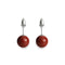 Rhodonite | .925 Sterling Silver | Stone Stud Earrings