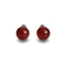 Carnelian | .925 Sterling Silver | Stone Stud Earrings