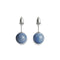 Blue Aventurine | .925 Sterling Silver | Stone Stud Earrings
