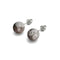Fossil Jasper | .925 Sterling Silver | Stone Stud Earrings