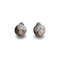 Fossil Jasper | .925 Sterling Silver | Stone Stud Earrings