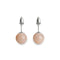 Pink Aventurine | .925 Sterling Silver | Stone Stud Earrings