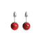 Red Turquoise | .925 Sterling Silver | Stone Stud Earrings