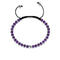 Amethyst | .925 Sterling Silver | Focus Gemstone Macrame Bracelet