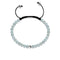 Aquamarine | .925 Sterling Silver | Focus Gemstone Macrame Bracelet
