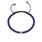 Lapis | .925 Sterling Silver | Focus Gemstone Macrame Bracelet
