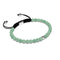 Green Jade | White Gold Vermeil | Focus Stone Macrame Bracelet