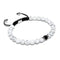 Howlite & Onyx | Soulmate Bead Bracelet Set | .925 Sterling Silver