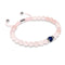 Lapis & Rose Quartz | Soulmate Bead Bracelet Set | .925 Sterling Silver