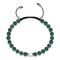 Green Jade & Howlite | Soulmate Bead Bracelet Set | .925 Sterling Silver