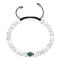 Green Jade & Howlite | Soulmate Bead Bracelet Set | .925 Sterling Silver